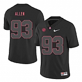 Alabama Crimson Tide 93 Jonathan Allen Black Shadow Nike College Football Jersey Dzhi,baseball caps,new era cap wholesale,wholesale hats